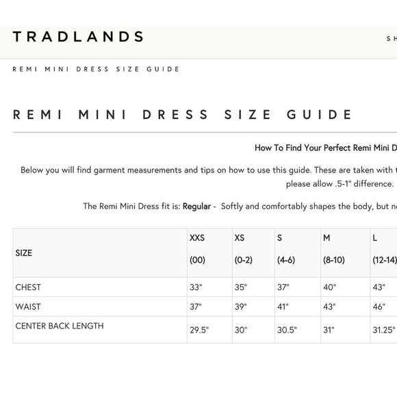 Tradlands Remi Mini Dress Long Sleeve Oversized Size XXS Sienna Distressed $204 - Picture 11 of 11